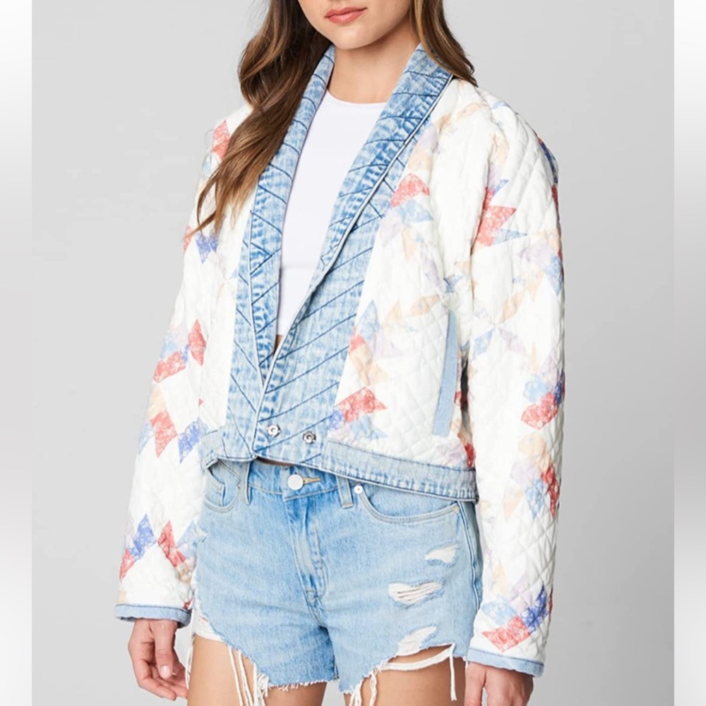 ❤️❤️❤️[BLANKNYC] Luxury Clothing Quilted Print Jacket size M❤️❤️❤️